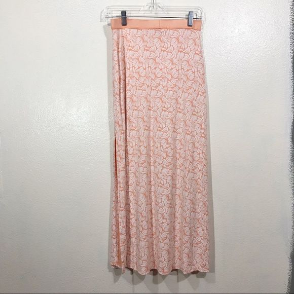 Fresh Produce Maxi Skirt with Side Slit - Picture 4 of 5